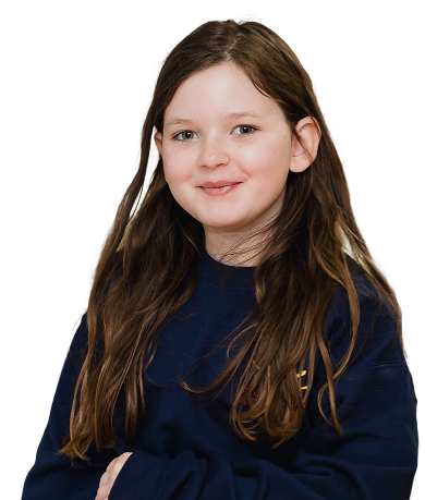 Portrait of a Horizon Academy student smiling.